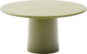 Beton kerek kerti dohányzóasztal ø 85 cm Albanella – Kave Home