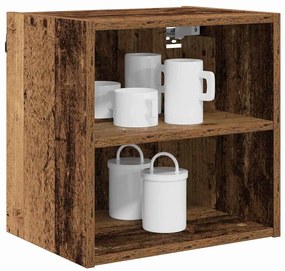 Függő szekrény polcokkal Riga Öreg fa 40 x 29,5 x 40 cm Faanyag