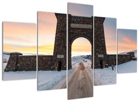A kapu képe, Yellowstone (150x105 cm)