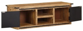 tömör mangófa TV-szekrény ajtóval 105 x 35 x 36 cm