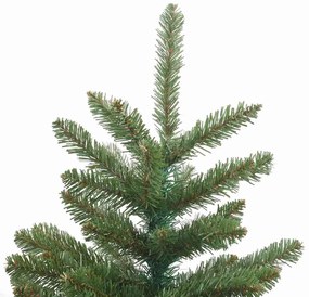 Műanyag Hajtogatós Karácsonyfa állvánnyal Zöld 210 cm PVC, acél