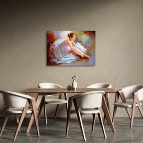 Üveg kép - Ballerina (70x50 cm)