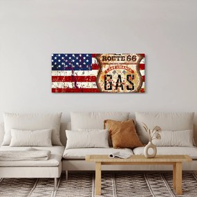 Kép - Vintage zászló (120x50 cm)
