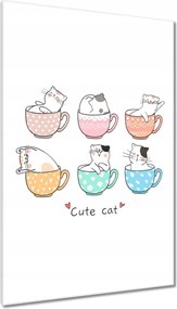 Vászonkép 80x120 Cica Cicák