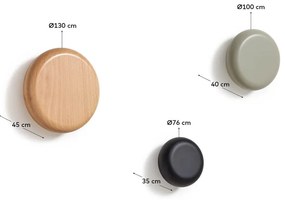 Fali fa akasztó szett 3 db-os Nadue – Kave Home
