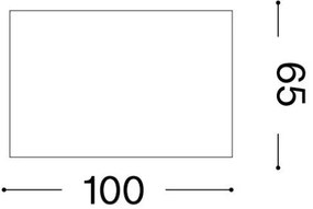 Ideal Lux - LED Mennyezeti lámpa SPIKE 1xGX53/9W/230V arany