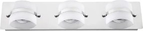 Beltéri led fali lámpa 15w 1095lm 4000k króm tony