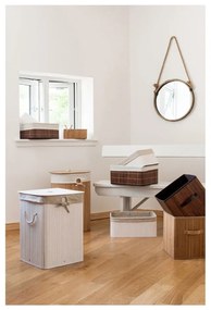 Fa-textil szennyeskosár 62 l Kankyo – Premier Housewares