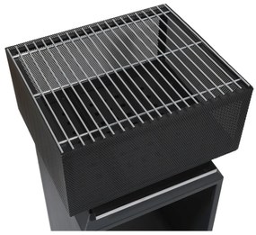 Cattara Cube hordozható tűzhely ráccsal, 74 cm