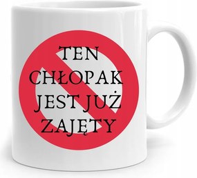 Bögre Ajándék Fiúnapra Már Foglalt, fényképes nyomattal