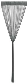2 db antracit zsinórfüggöny 140 x 250 cm