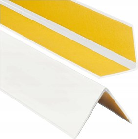 Pvc Szögletes 30x30 130cm Sarokléc Fehér Öntapadós sarok