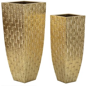 Vázatartó gliss készlet 2 db 40x40x99-32x32x84cm