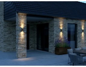 Nordlux - Kültéri fali lámpa NICO 2xGU10/35W/230V IP54