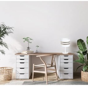 Asztali lámpa CORAL 1xE27/60W/230V fehér