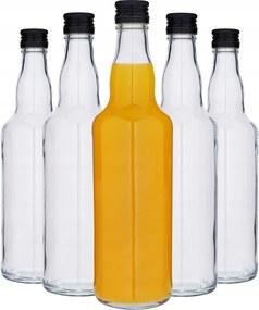 Üveg Tinktúra Palackok 500ml x20 db Vodka Alkohol Esküvő Kupakok