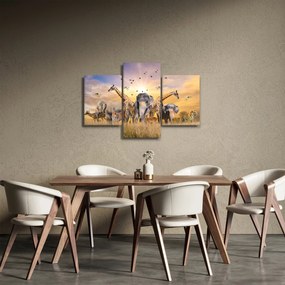 Kép - Afrikai állatok (90x60 cm)