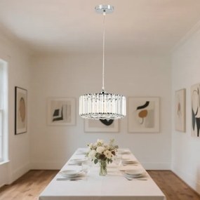 VETRO függőlámpa kábellel 1xE27/60W/230V fényes króm