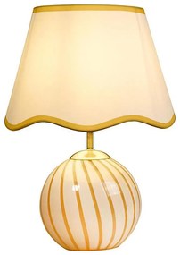 Searchlight EU99410YL - CELINE asztali lámpa 1xE14/60W/230V