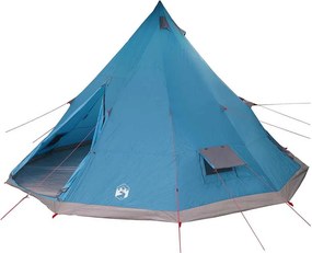 vidaXL Családi Tipi sátor Tipi Kék és Szürke 560 x 560 x 300 cm