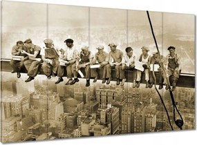 Vászonkép 100x70 Ebéd a Szépia magasságában