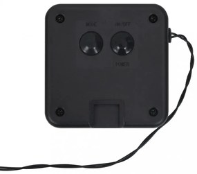 2 db 2x200 LED-es kék bel-/kültéri napelemes fényfüzér