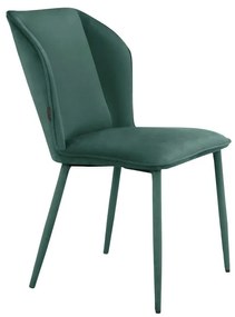Zöld bársony étkezőszék szett 2 db-os Wilma – Støraa
