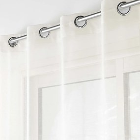 Krémszínű átlátszó függöny 140x240 cm Lissea – douceur d'intérieur