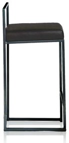 Fekete bárszék szett 2 db-os 77 cm Dodo – Tomasucci
