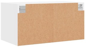 2 db fehér faliszekrény üvegajtóval 68,5 x 37 x 35 cm