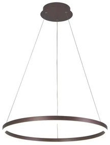 Brilagi - LED Dimmelhető csillár zsinóron CIRCLE LED/42W/230V 3000-6500K barna + távirányító