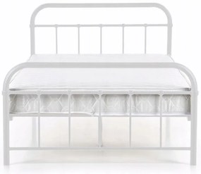 Fehér Fém Ágykeret 120x200 cm PABLO