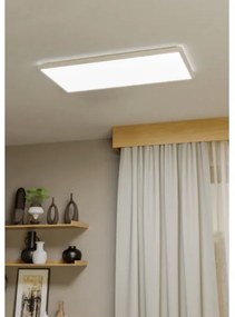 Eglo 901453 - LED fürdőszobai mennyezeti lámpa ROVITO 17,2W/230V 30x57cm IP44 fe