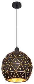 Globo 54029H - Csillár zsinóron JODIE 1xE27/60W/230V átm. 25 cm 54029H