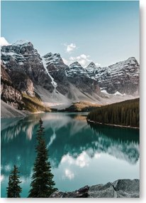 Tó Hegyek poszter kép 21x30cm #124