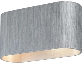 Rabalux 7025 - Fali lámpa KAUNAS 1xG9/10W/230V ezüst