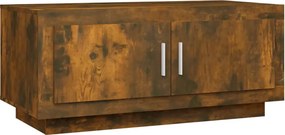 vidaXL füstös tölgy színű szerelt fa dohányzóasztal 102 x 50 x 45 cm