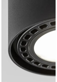 Lámpa Mennyezeti lámpatest SAKURA, aluminium,120x85 mm, IP20, 1xES111 , kör, fekete