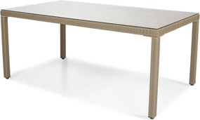 technorattan kerti asztal 180 x 90 x 76,7 cm Kerti bútor