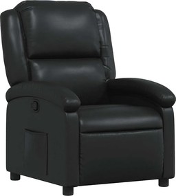 vidaXL fekete műbőr relaxfotel
