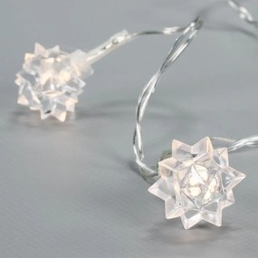 NEXOS Világító készlet csillagok 20 LED 3 db meleg fehér