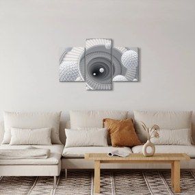 A 3D absztrakció képe (90x60 cm)