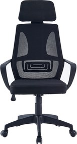 Irodai szék, fekete szövet, TAXIS NEW