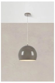 Szürkésbézs függőlámpa fém búrával ø 28 cm Pop – Markslöjd