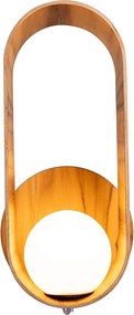 Quintiesse modern skandináv fali lámpa sfera faipari elsqn-sfera-wb-lteak