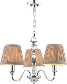 LAURA ASHLEY 3743655-Q ELLIS Kristály Csillár Csiszolt króm E14 IP20