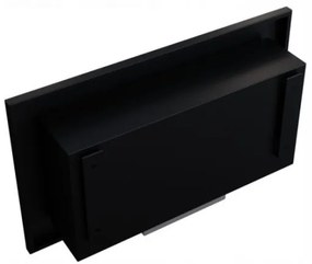 Beépíthető BIO kandalló GOLF 37,4x64,8 cm, 1 kW, fekete