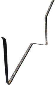 LED karácsonyi csillag STARQUE 40 cm, fekete