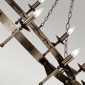 Elstead Lighting CROMWELL CW12-OLD-BRZ Csillár 12x60W/E14