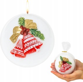 Karácsonyi gyertya Karácsonyi dekorációs gyertya asztali gömb